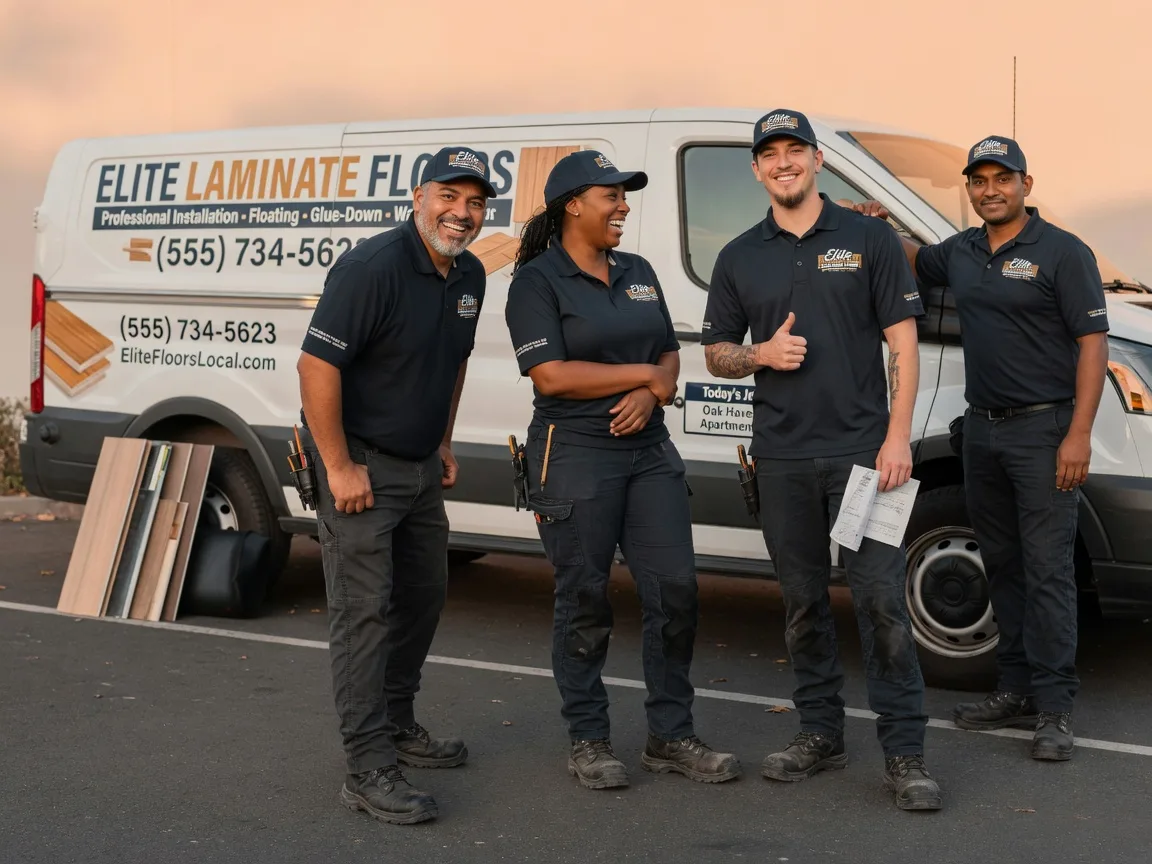 Laminate flooring installation company in Brant, MI